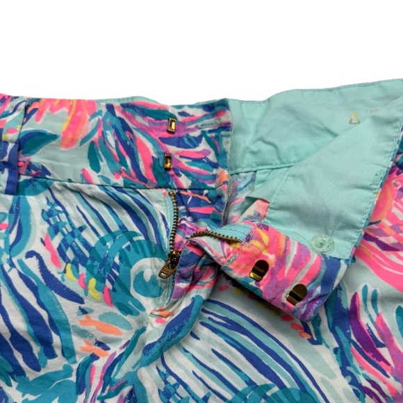 Lilly Pulitzer 5" Callan Shorts Seas The Day - Picture 5 of 15